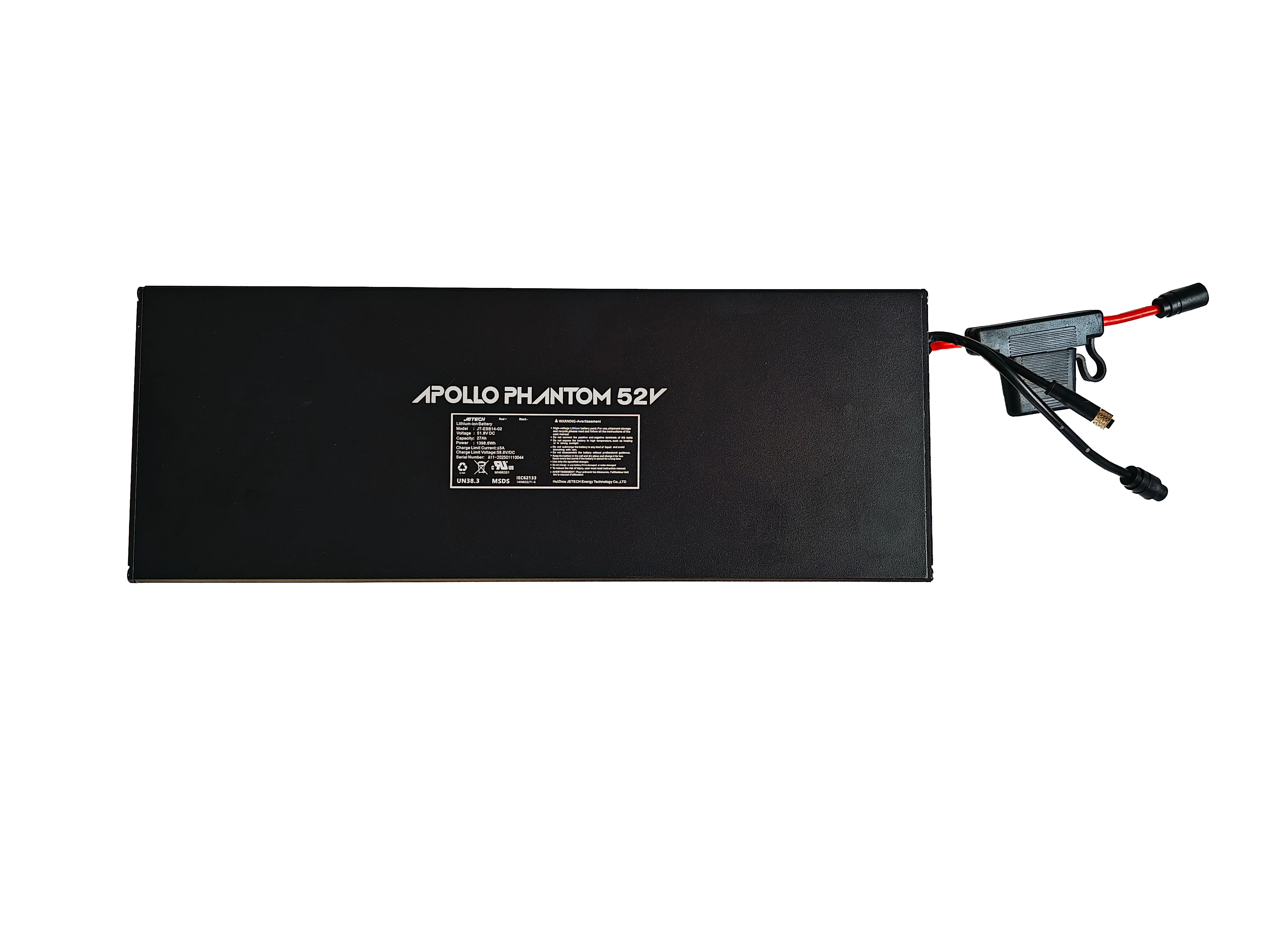 Apollo Phantom 2.0 52V Battery Assembly