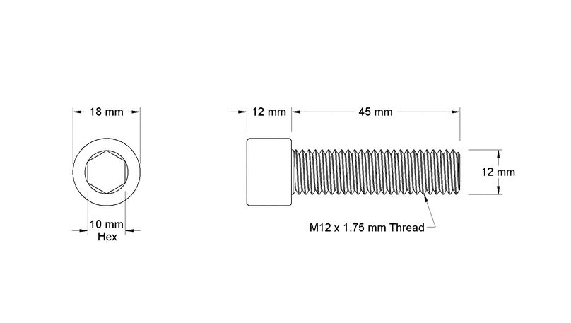 Apollo Phantom Bolt Replacement M12 - Image 3